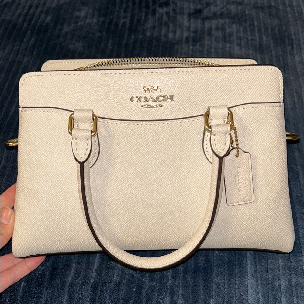 Coach Mini Sierra Satchel Crossbody – Chalk